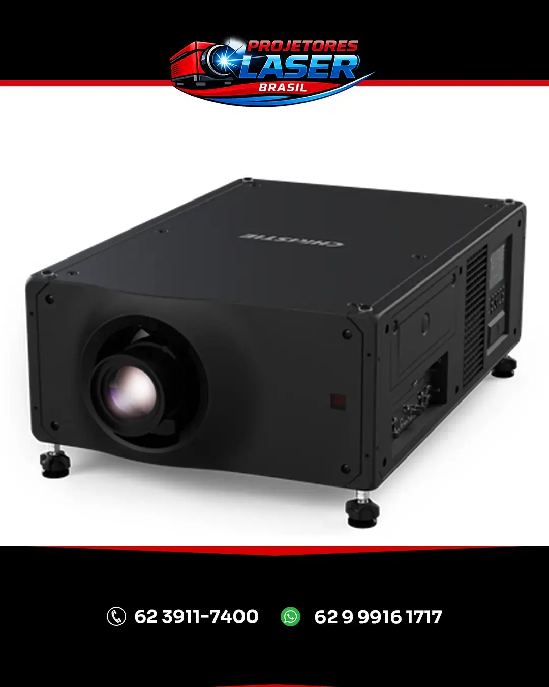 AJUSTE PROJETOR LASER CHRISTIE DIGITAL CRIMSON FLORIANÓPOLIS