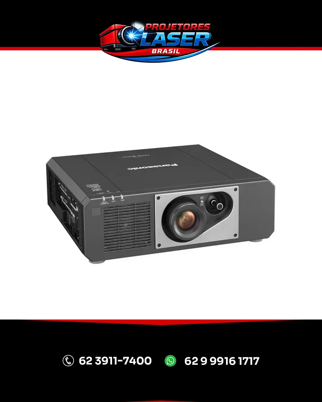 AJUSTE PROJETOR LASER PT FRZ50BU PANASONIC MANAUS