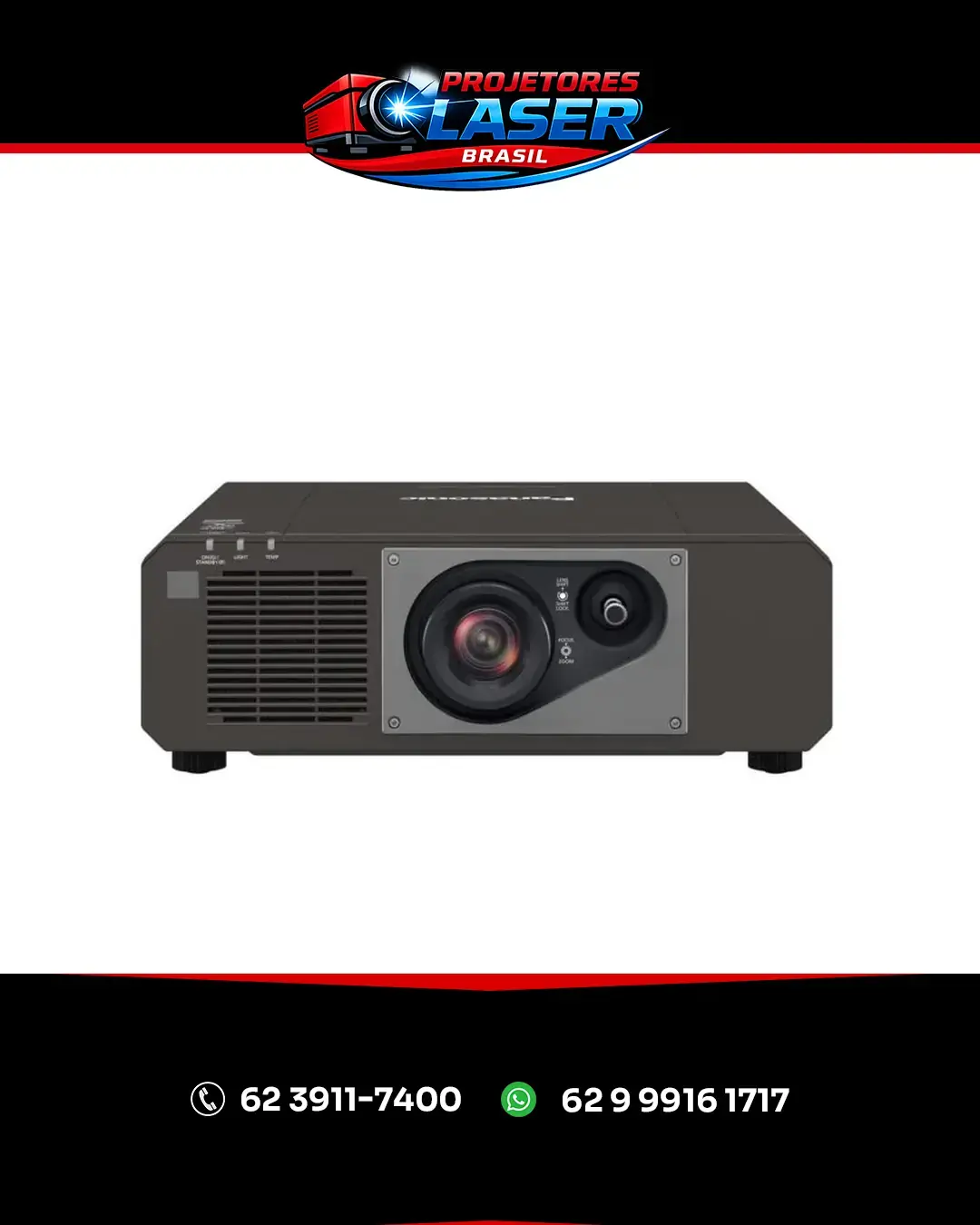 AJUSTE PROJETOR LASER PT RZ570BU PANASONIC AMAZONAS