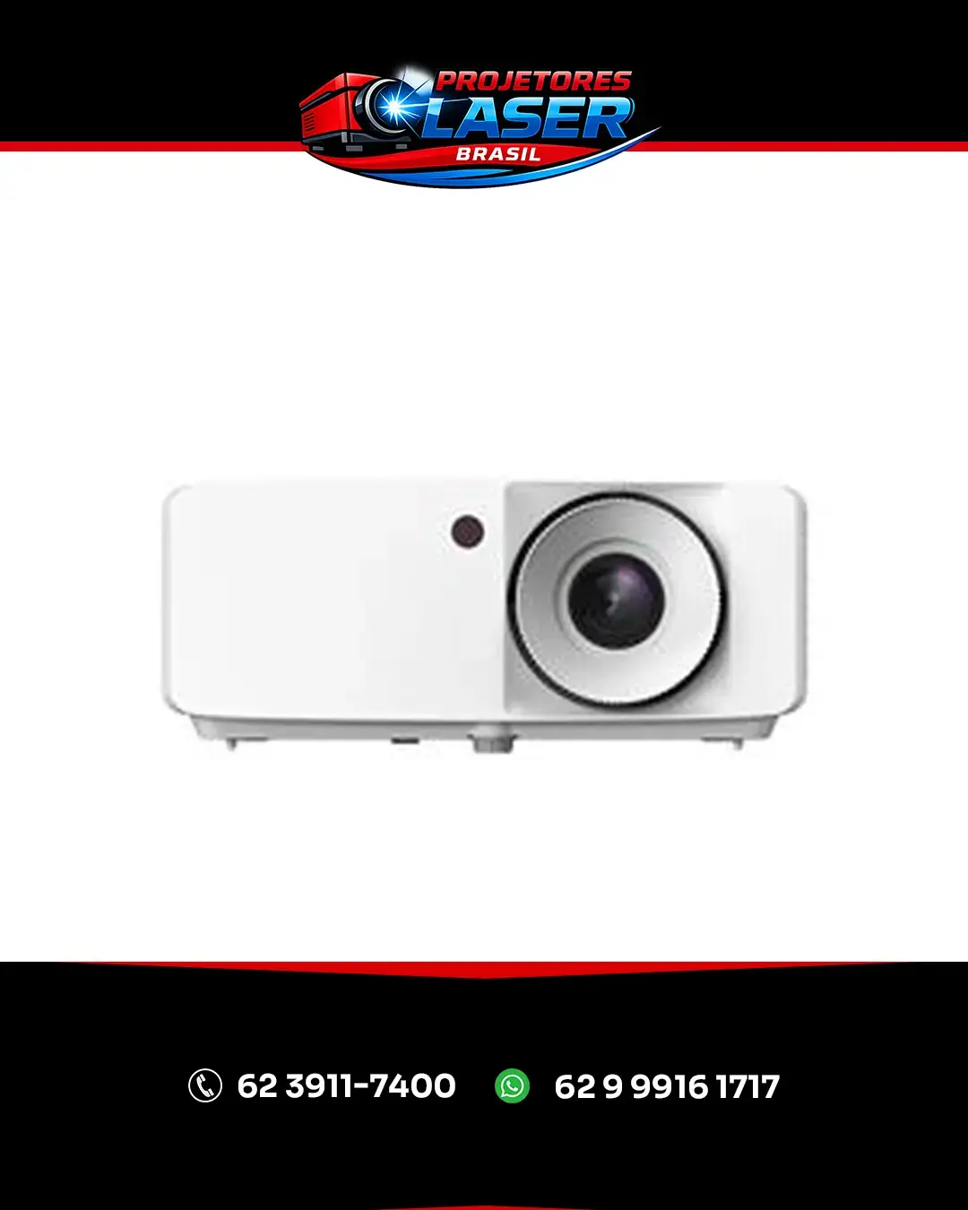 AJUSTE PROJETOR LASER ZH400 OPTOMA PALMAS