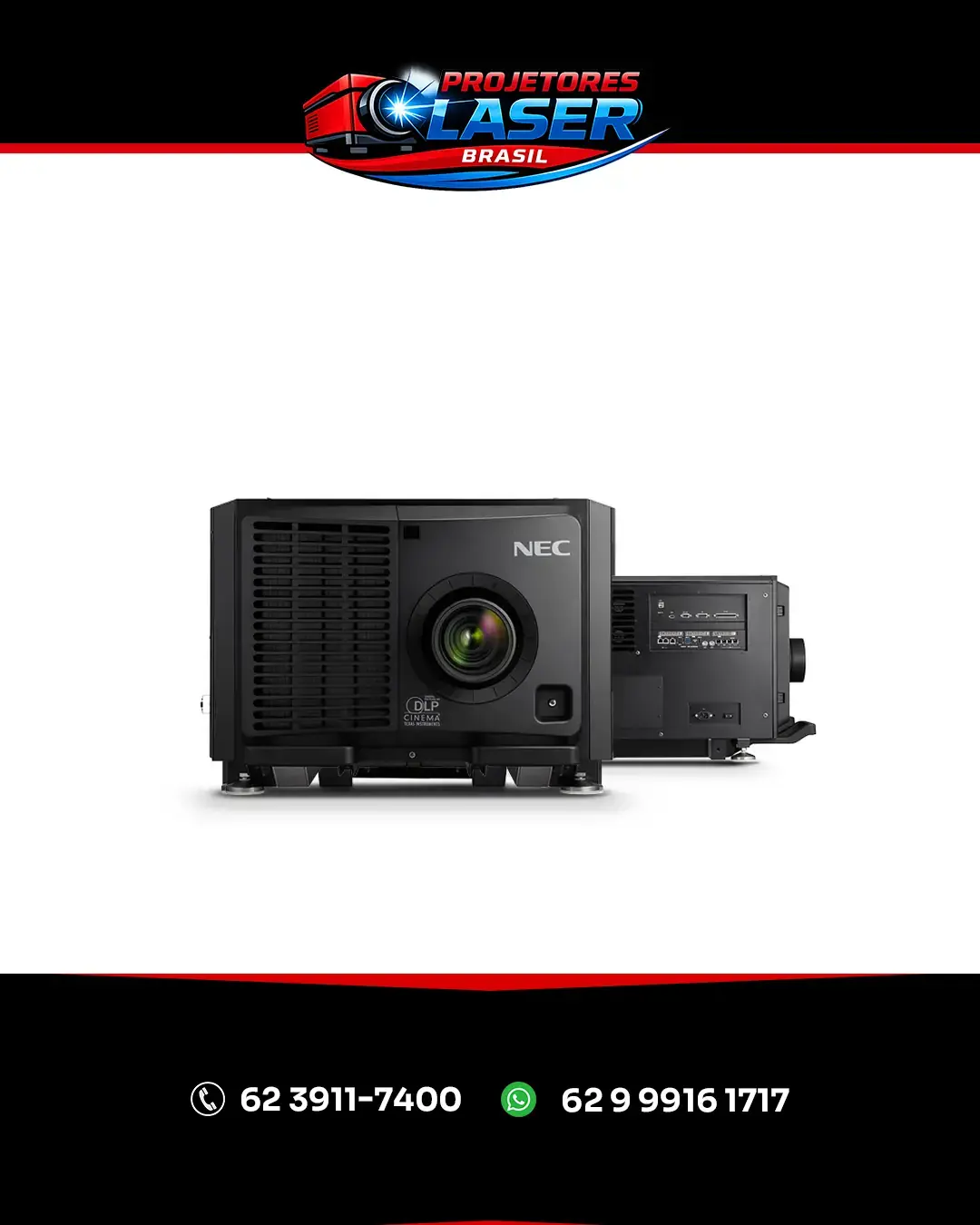 CONSERTO EM PROJETOR LASER NEC NC2041L BRASIL