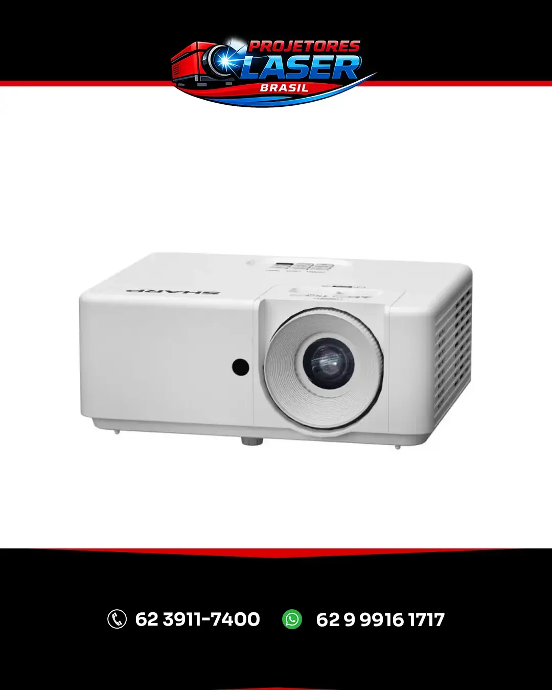 ESPECIALIZADA EM PROJETOR LASER XP M421W W SHARP MANAUS