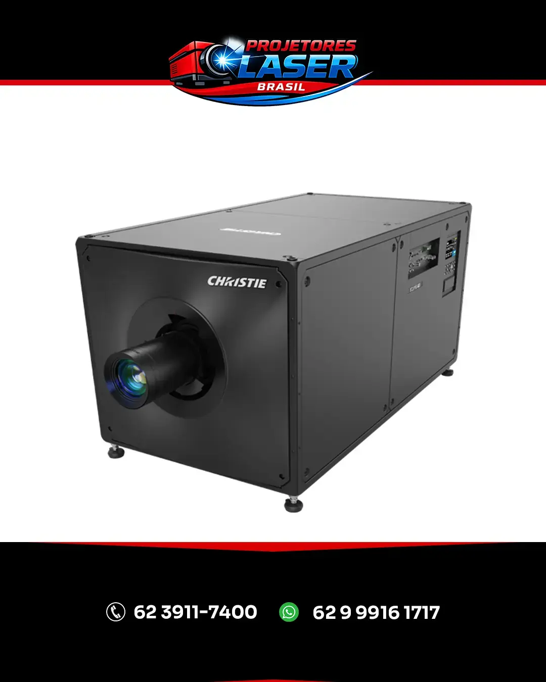 ESPECIALIZADA PROJETOR LASER ECLIPSE CHRISTIE DIGITAL PERNAMBUCO