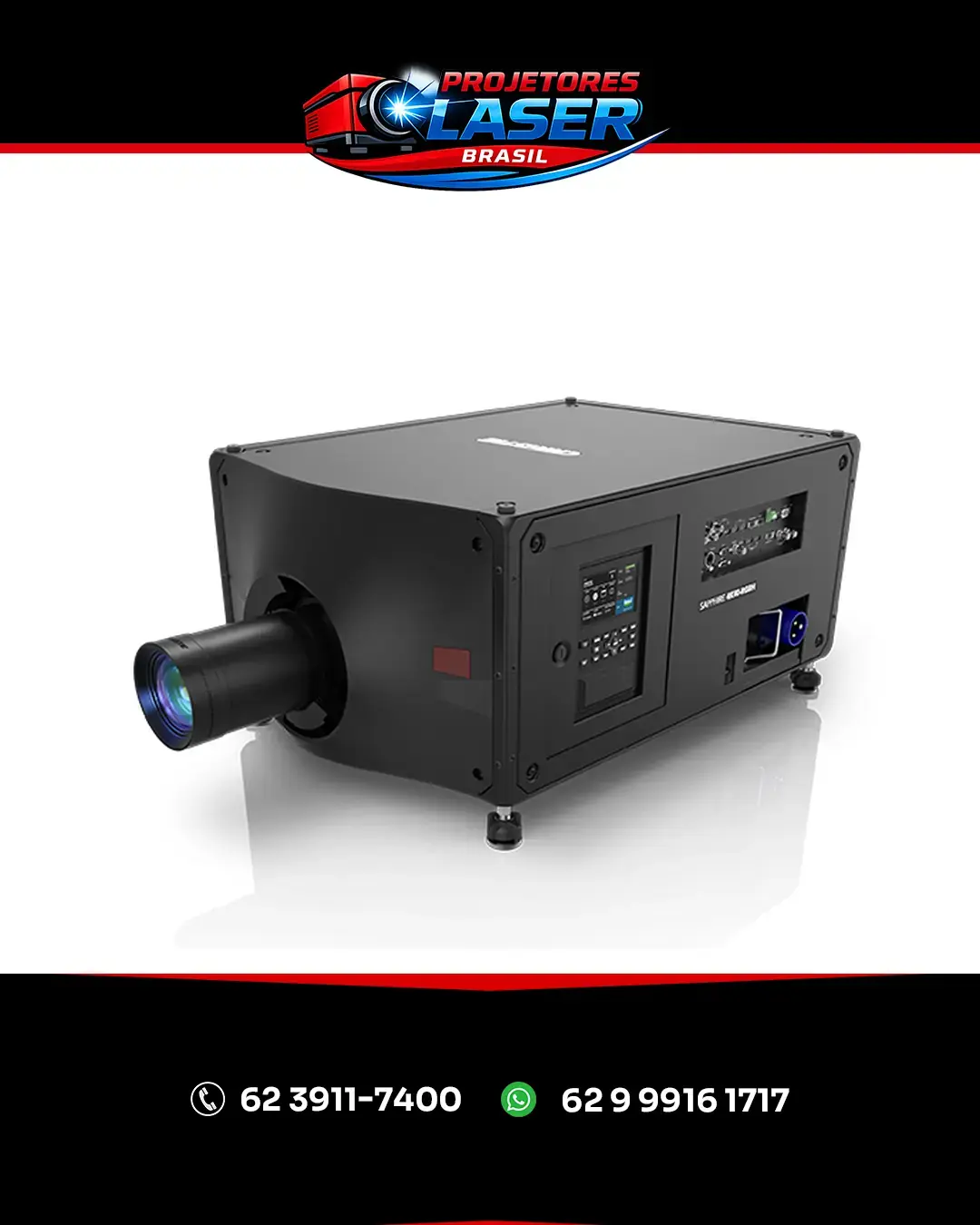 MANUTENÇÃO CORRETIVA EM PROJETOR LASER SAPPHIRE CHRISTIE DIGITAL SÃO LUÍS