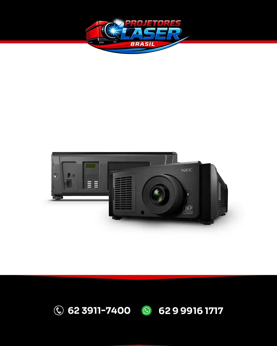 REPARO PROJETOR LASER NEC NC1503L FORTALEZA