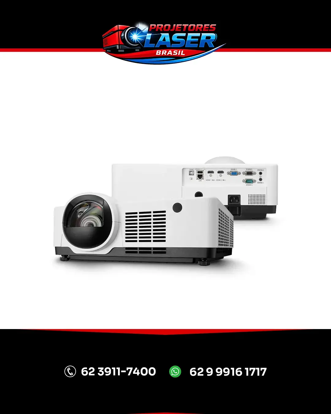 SUPORTE TÉCNICO EM PROJETOR LASER NEC NP PE456USL GOIÂNIA