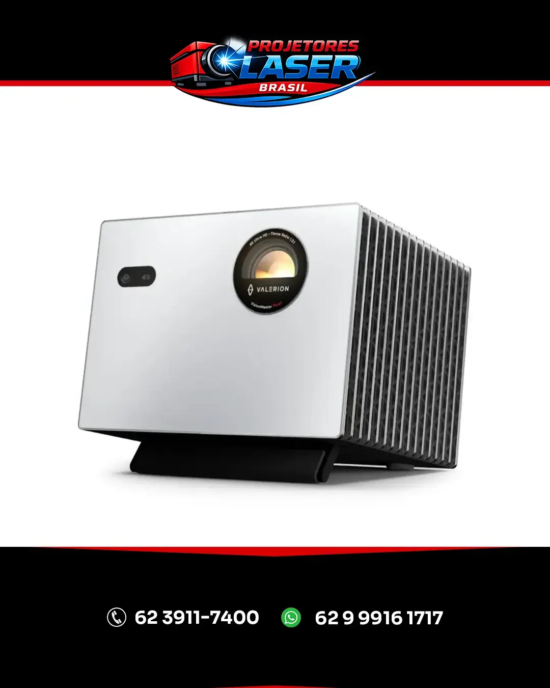 SUPORTE TÉCNICO PROJETOR LASER STREAMMASTER PLUS 2 VALERION FLORIANÓPOLIS